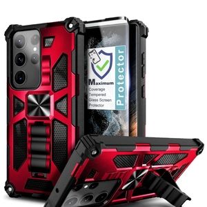 For Samsung Galaxy S23/S23+/S23 Ultra, Armor Kickstand Case